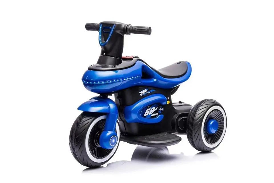 Motocicleta elèctrica de tres rodes infantil