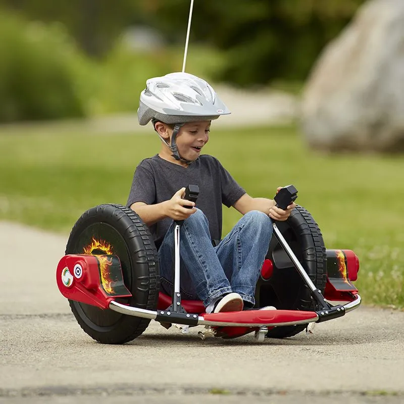 Cotxe de carreres elèctrics per a nens a la deriva