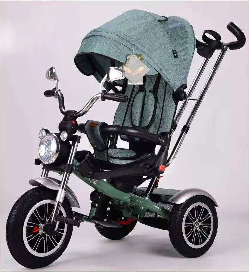 Plegable multifuncional de 3 rodes per a nens